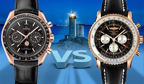 breitling versus omega|omega vs Breitling rolex.